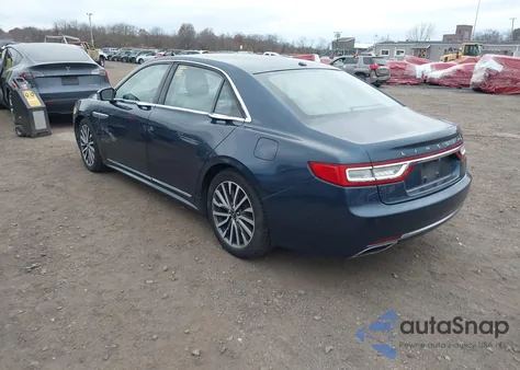 2017 Lincoln Continental Select z USA, uszkodzony, nr VIN 1LN6L9TK5H5603541